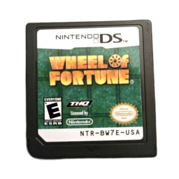 Wheel of Fortune Nintendo DS 3DS Game (Cartridge Only) Tested - Picture 1 of 2